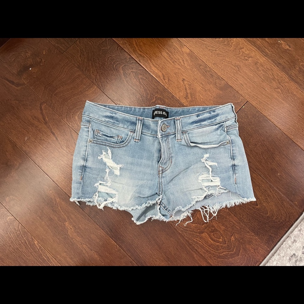 EUC - Express Shorts Denim - Size 6